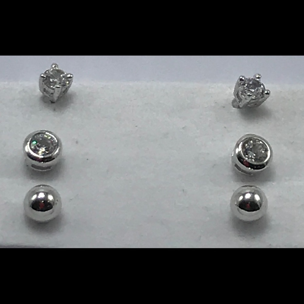 3 earrings